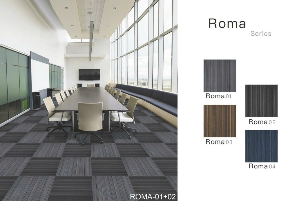 thảm gạch tấm Roma